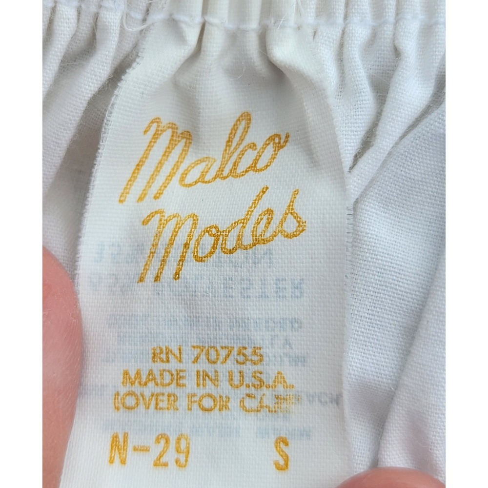 Vintage Malco Modes Ruffle Pettipants Bloomers Lace Trim Lot of 5 S Made in USA - Picture 4 of 13